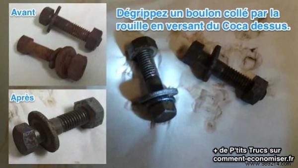 How to Easily Unscrew a Rusty Bolt with Coca-Cola: A Reliable DIY Hack