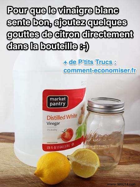 Eliminate White Vinegar s Strong Smell with This Proven Lemon Trick