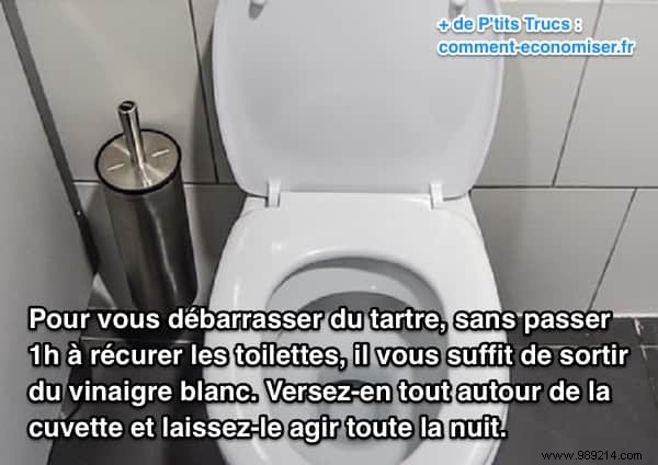 Effortless Way to Descale Your Toilet Using White Vinegar