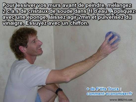 Proven DIY Method: Clean Walls Effectively Before Painting Using Soda Crystals