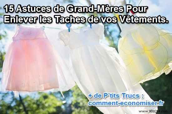 15 Proven Grandma s Remedies to Remove Stubborn Stains from Clothes