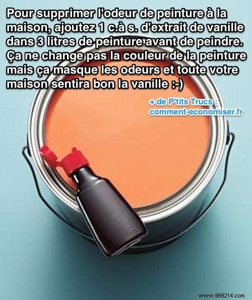 Eliminate Lingering Paint Odors at Home: The Simple Vanilla Extract Trick