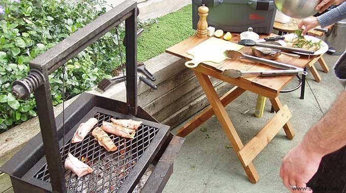 Genius BBQ Hack: Organize Utensils with a Heat-Resistant Glove