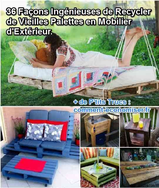 36 Genius DIY Projects: Upcycle Free Pallets into Stunning Outdoor Furniture and More