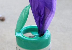 Easy DIY Plastic Bag Dispenser: Repurpose an Empty Wipes Box