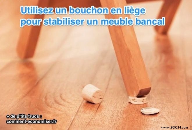 Expert DIY Fix: Stabilize Wobbly Furniture with Cork Shims for Lasting Stability