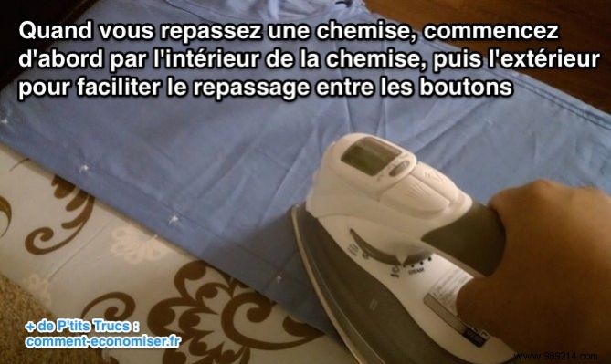 Grandma s Proven Trick: Iron Shirts Faster by Starting Inside Out