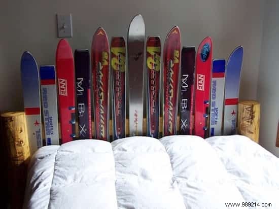 18 Ingenious Ways to Upcycle Old Skis Into Stylish Home and Garden Features