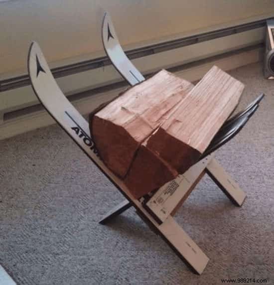 18 Ingenious Ways to Upcycle Old Skis Into Stylish Home and Garden Features