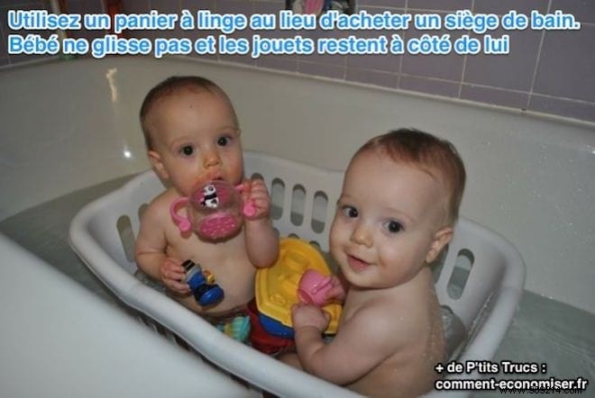 Smart, Budget-Friendly Baby Bath Seat Hack: Laundry Basket Alternative