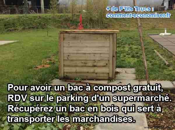 How to Score a Free Compost Bin from Supermarket Wooden Crates