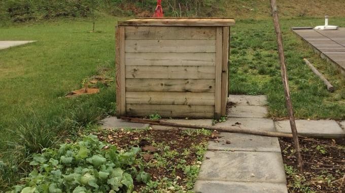 How to Score a Free Compost Bin from Supermarket Wooden Crates