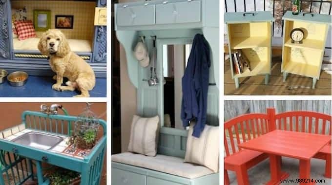 63 Genius Upcycling Ideas to Breathe New Life into Old Furniture