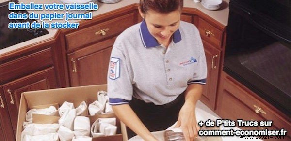 How to Safely Pack Dishes for Storage or Moving: The Pro Newspaper Trick