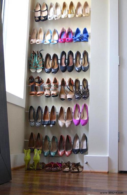 28 Ingenious Shoe Storage Ideas for Small Spaces and Limited Closets