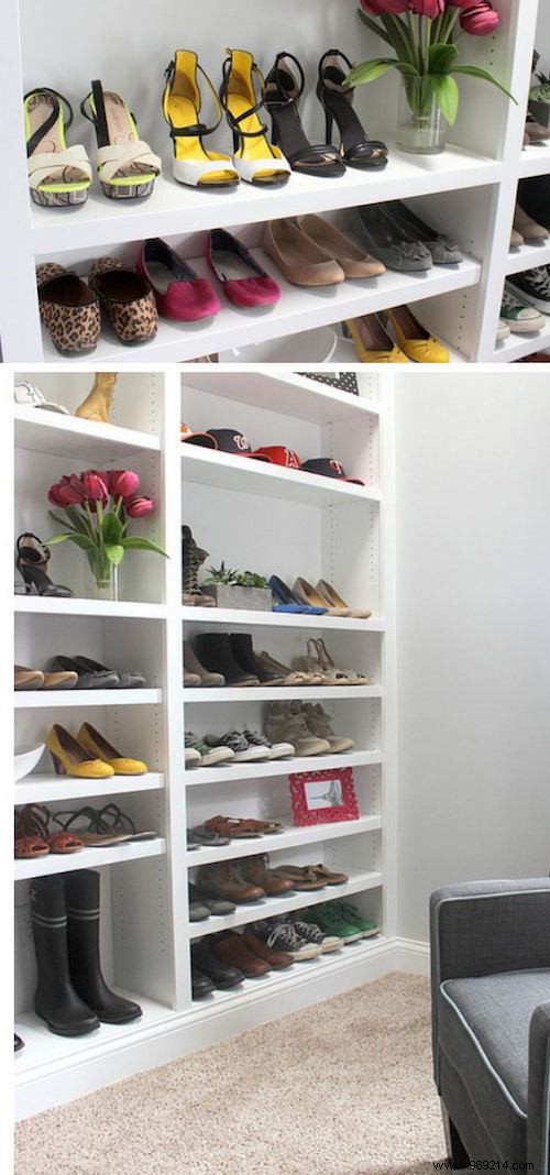 28 Ingenious Shoe Storage Ideas for Small Spaces and Limited Closets