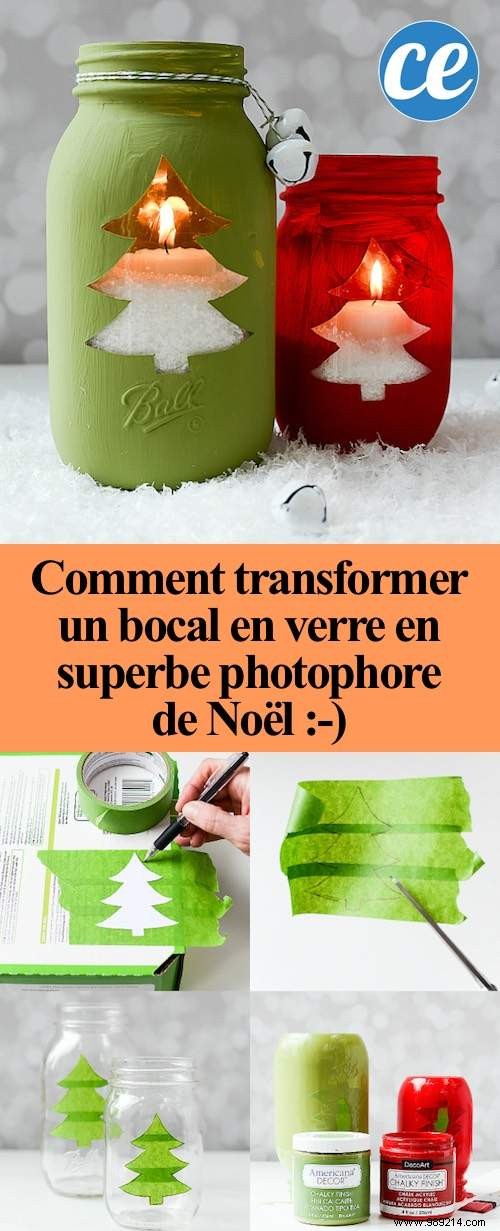 Transform Glass Jars into Stunning Christmas Tealight Holders: Easy DIY Tutorial