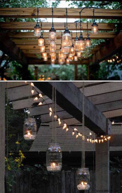 29 Budget-Friendly DIY Garden Lighting Ideas for Magical Summer Nights