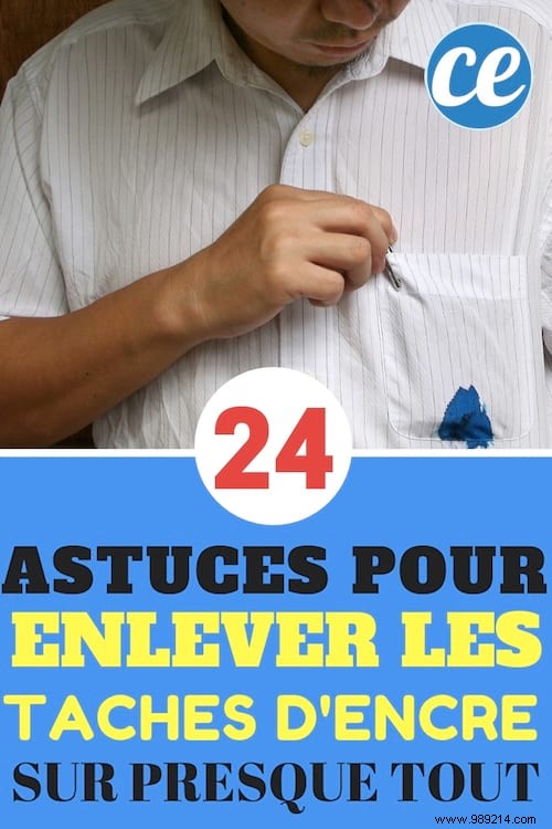 24 Proven Ways to Remove Ink Stains from Clothes, Leather, Carpets, and More