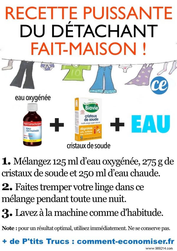 Proven 2-Ingredient Homemade Stain Remover: A Family-Heirloomed Recipe