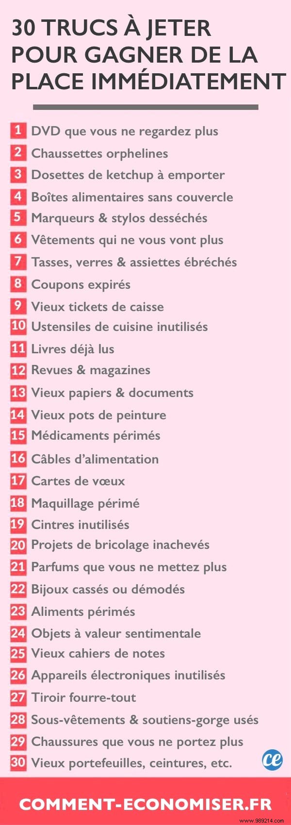 30 Everyday Items to Declutter Now for Instant Space in Your Home