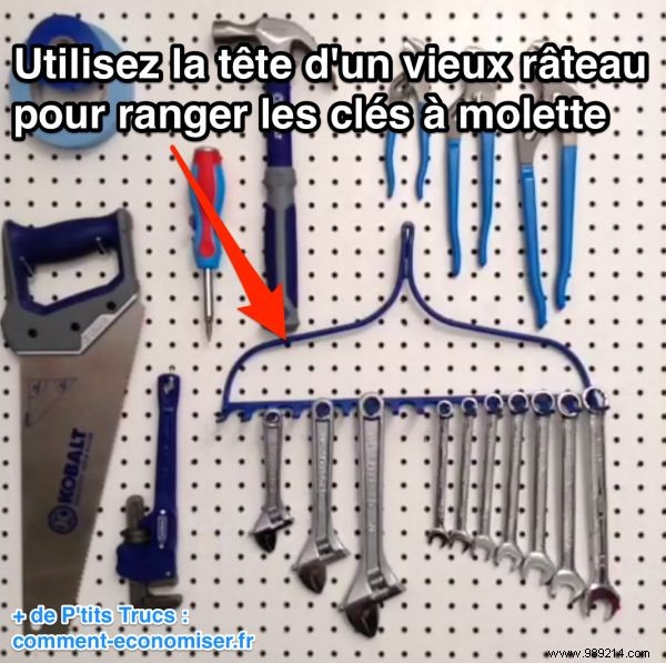DIY Tool Storage Hack: Turn an Old Rake into a Pro Organizer