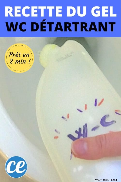 DIY Natural Toilet Gel: Cleans, Descales, and Leaves a Fresh Clean Scent