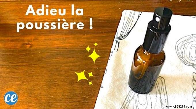 Homemade Dust-Repellent Spray: My Proven Natural Recipe for Dust-Free Furniture
