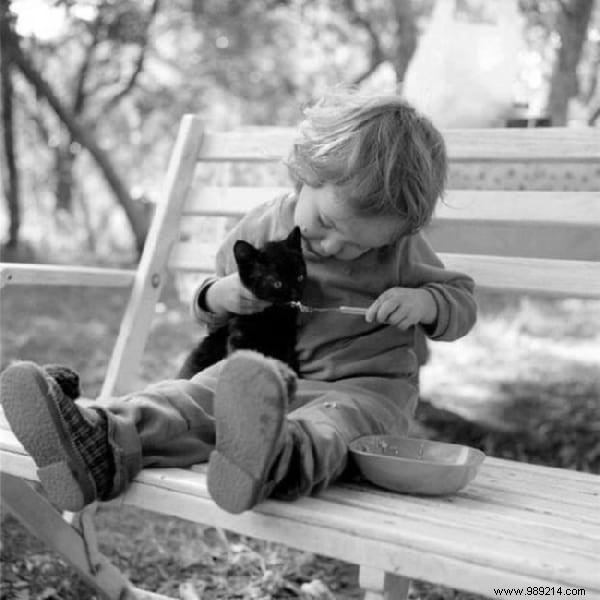 34 Heartwarming Photos: Why Every Child Benefits from Growing Up with a Dog or Cat