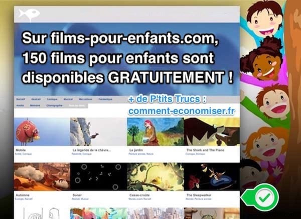Discover 150 Free, Curated Animated Short Films for Kids on Films-pour-enfants.com