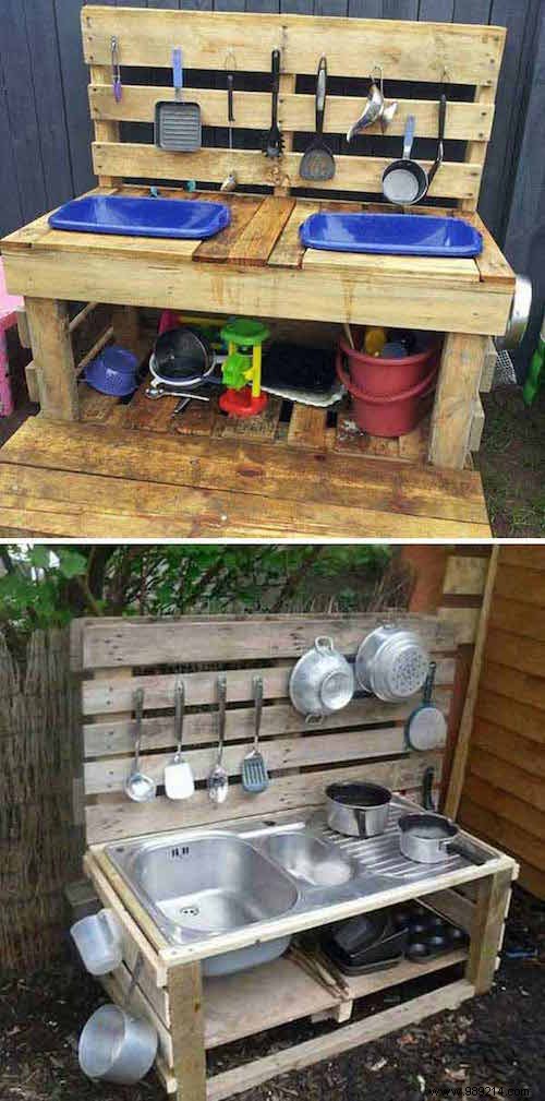 21 Creative Wooden Pallet DIY Projects to Spark Kids Outdoor Adventures