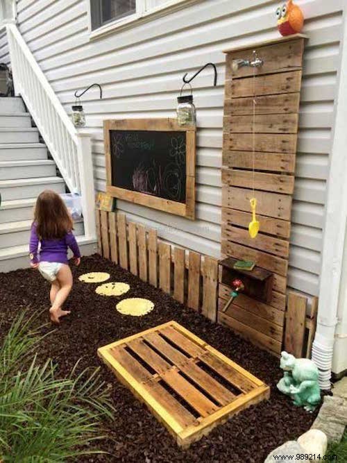 21 Creative Wooden Pallet DIY Projects to Spark Kids Outdoor Adventures