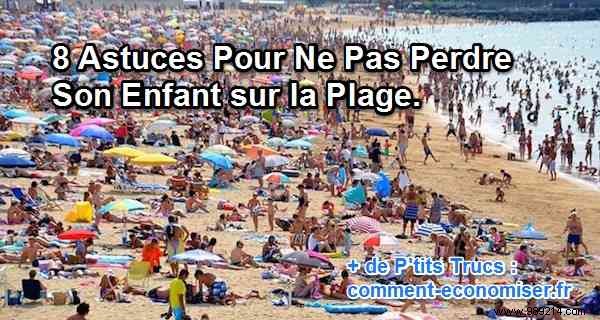 8 Proven Tips to Prevent Your Child from Getting Lost on the Beach