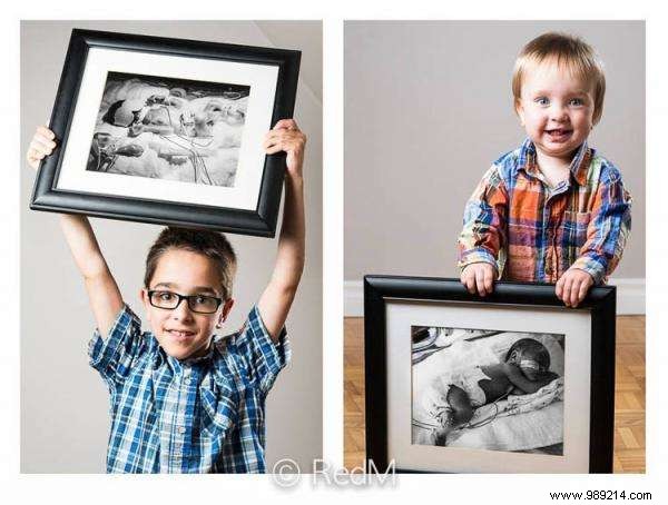 17 Heartwarming Before-and-After Photos of Preemies Holding Their Newborn Pictures