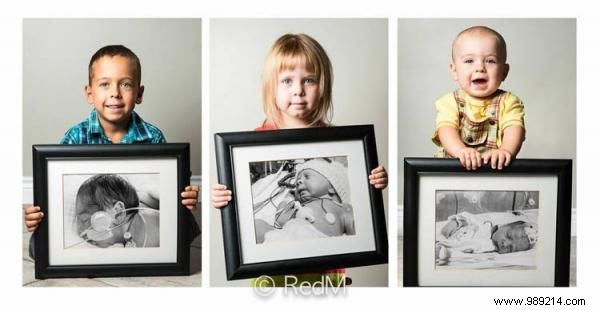 17 Heartwarming Before-and-After Photos of Preemies Holding Their Newborn Pictures