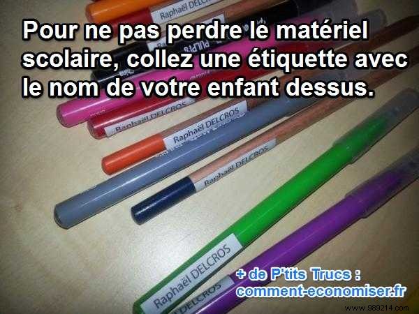 Prevent Lost School Supplies: Proven Labeling Tips from a Seasoned Parent