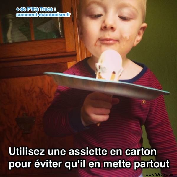 Simple Parenting Hack: Stop Ice Cream Messes with This Easy Trick
