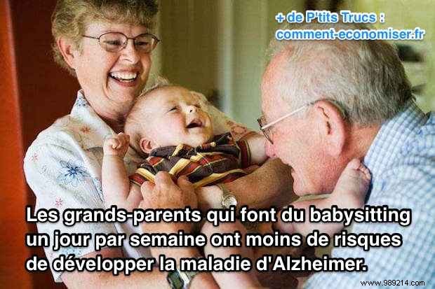 Study Shows Grandparents Babysitting Once a Week May Reduce Alzheimer s Risk