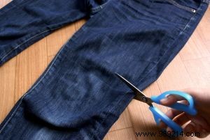 Transform Ripped Kids  Jeans into Shorts: A Proven DIY Hack for Busy Parents