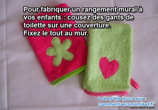 DIY Wall Storage Kids Will Love: Simple Bedroom Organization Hack