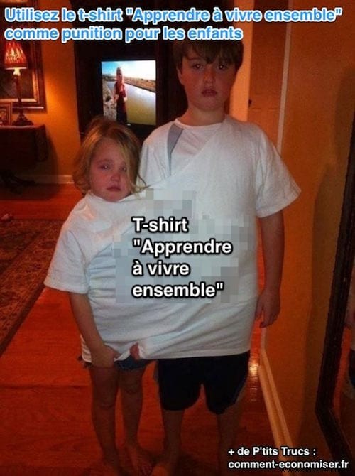 The Clever T-Shirt Trick That Ends Sibling Arguments Fast – A Proven Parenting Hack