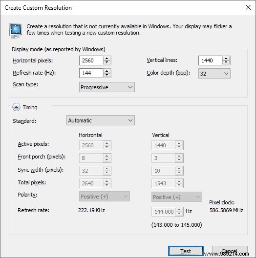 How to Safely Overclock Your Monitor s Refresh Rate with NVIDIA Control Panel