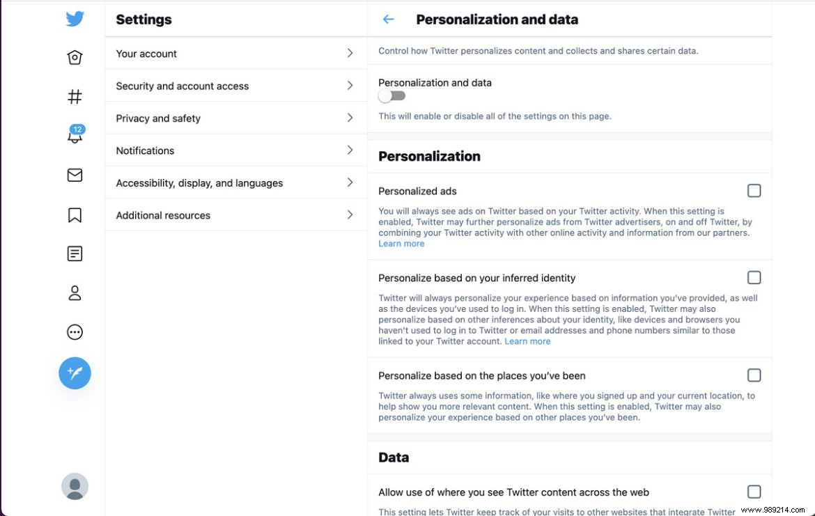 Protect Your Twitter Privacy: Limit Data Sharing with Advertisers