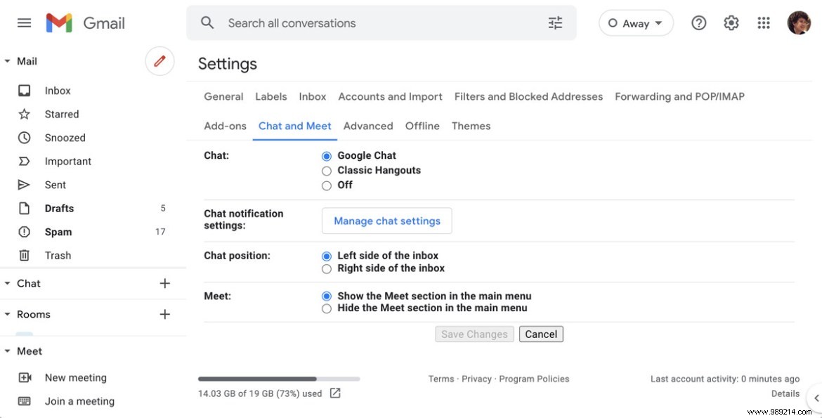 How to Hide Google Meet in Gmail Desktop: Quick, Easy Steps