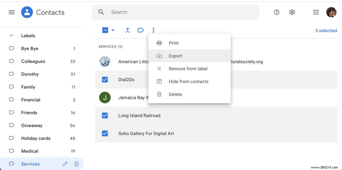 Declutter Your Google Contacts Without Permanently Deleting Them