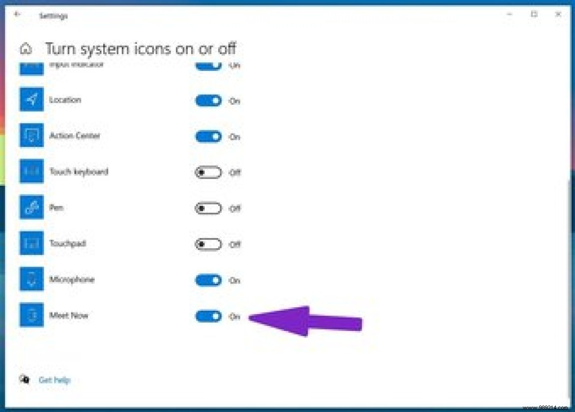 3 Simple Ways to Hide or Remove Meet Now from Windows 10 Taskbar