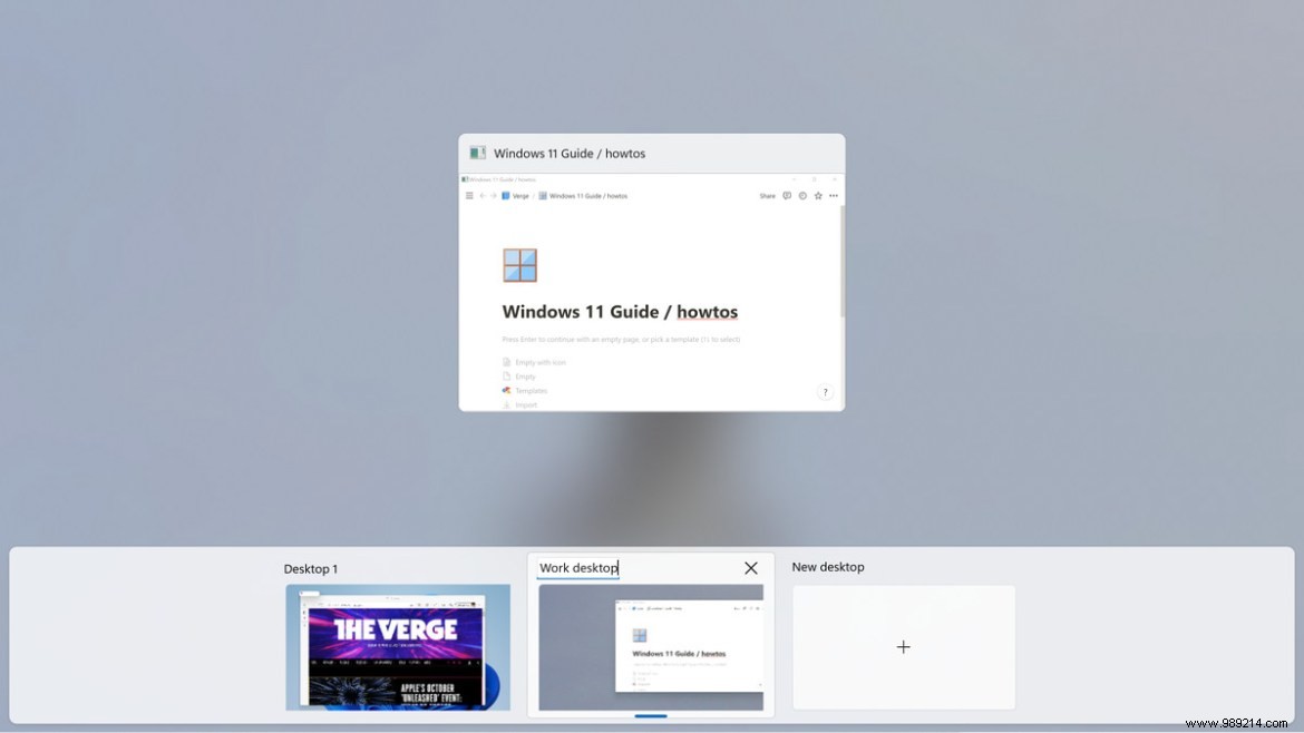 How to Create, Customize, and Manage Virtual Desktops in Windows 11