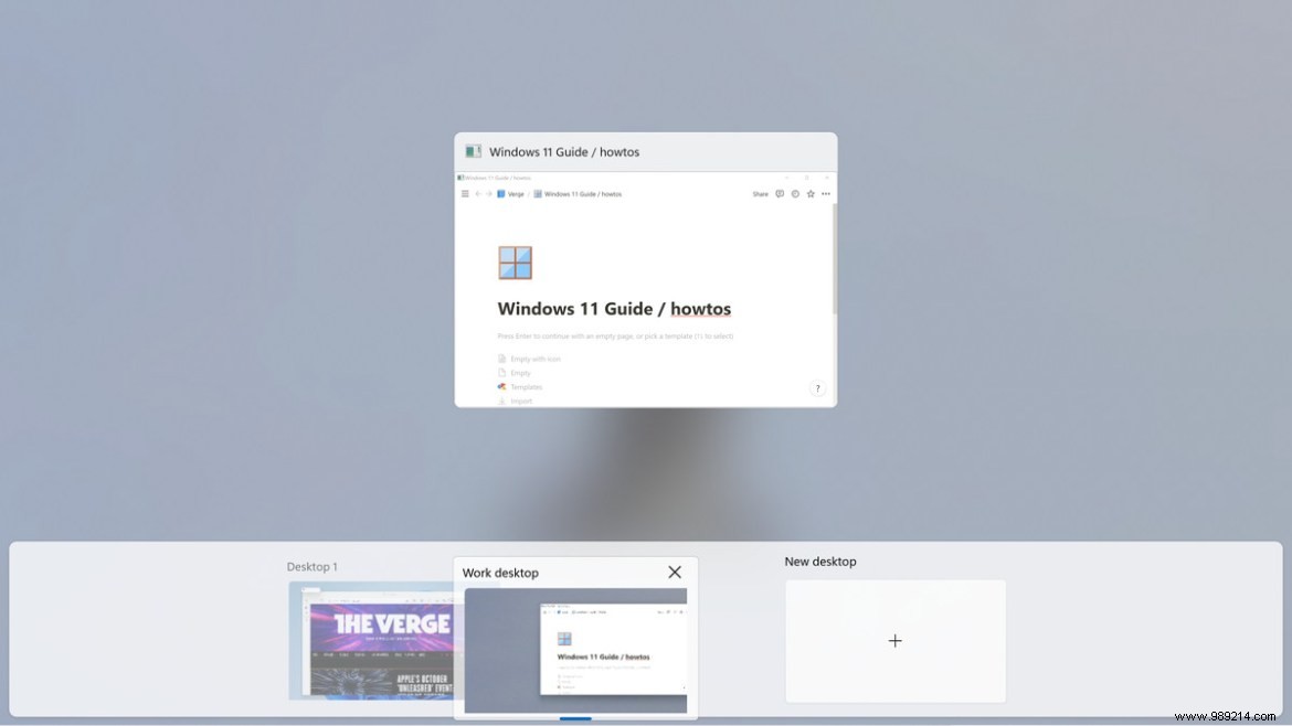 How to Create, Customize, and Manage Virtual Desktops in Windows 11