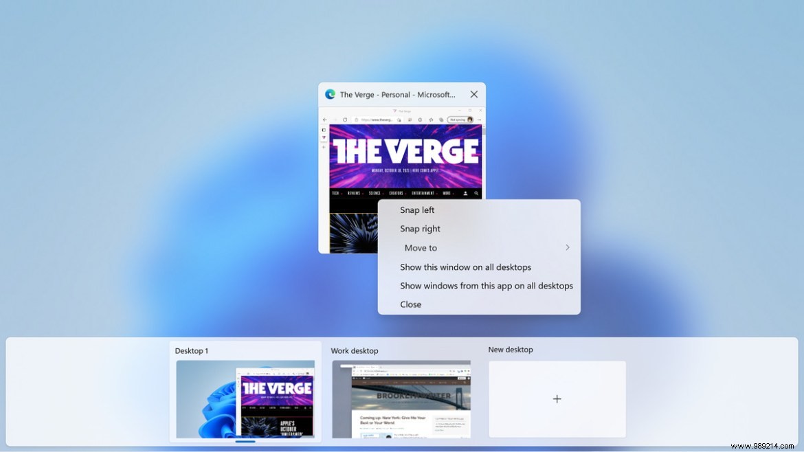 How to Create, Customize, and Manage Virtual Desktops in Windows 11