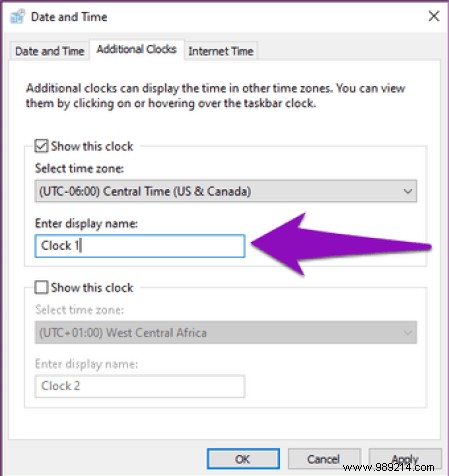 How to Add Multiple Time Zone Clocks to Windows 10: Start Menu and Taskbar Guide